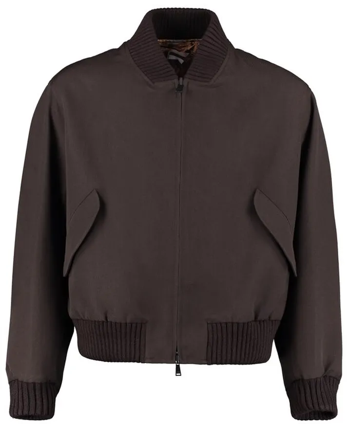 Fendi Reversible Zipped Bomber Jacket