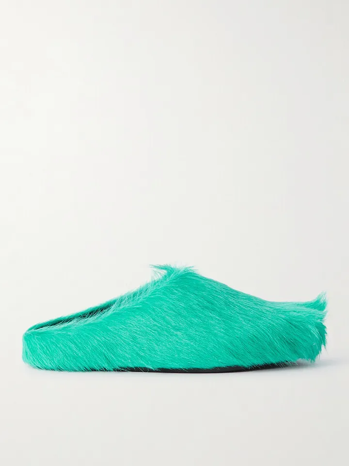 Fussbett Calf Hair Slippers