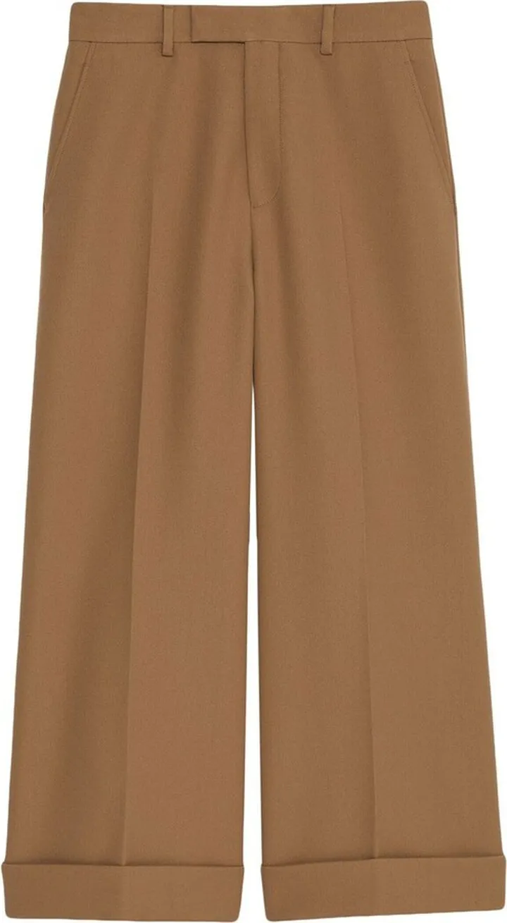 Tailored Cropped Trousers