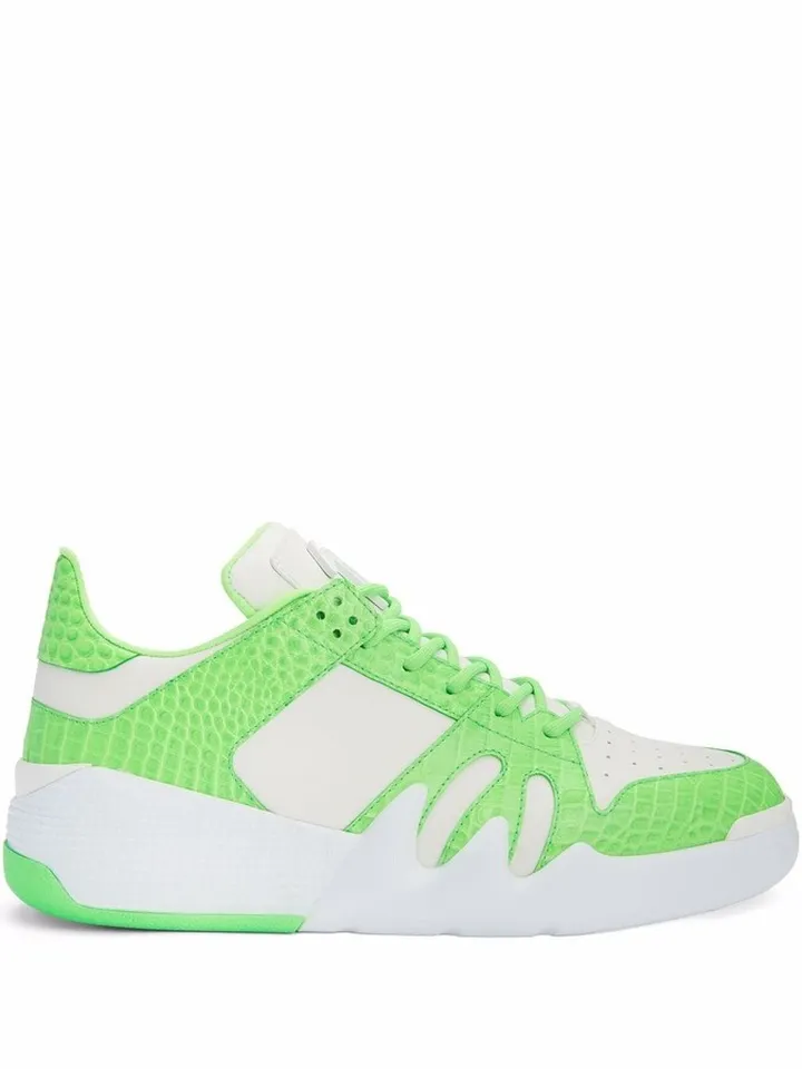 Talon crocodile-effect sneakers