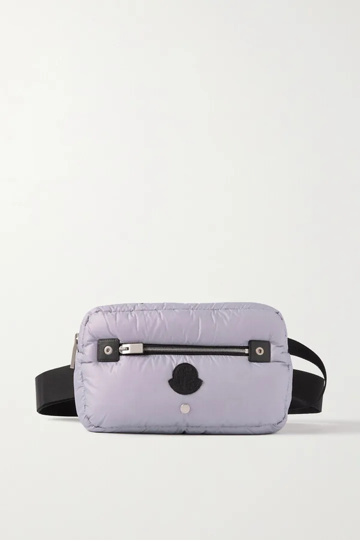 Moncler Genius - + 1017 Alyx 9sm Padded Ripstop Down Belt Bag - Purple