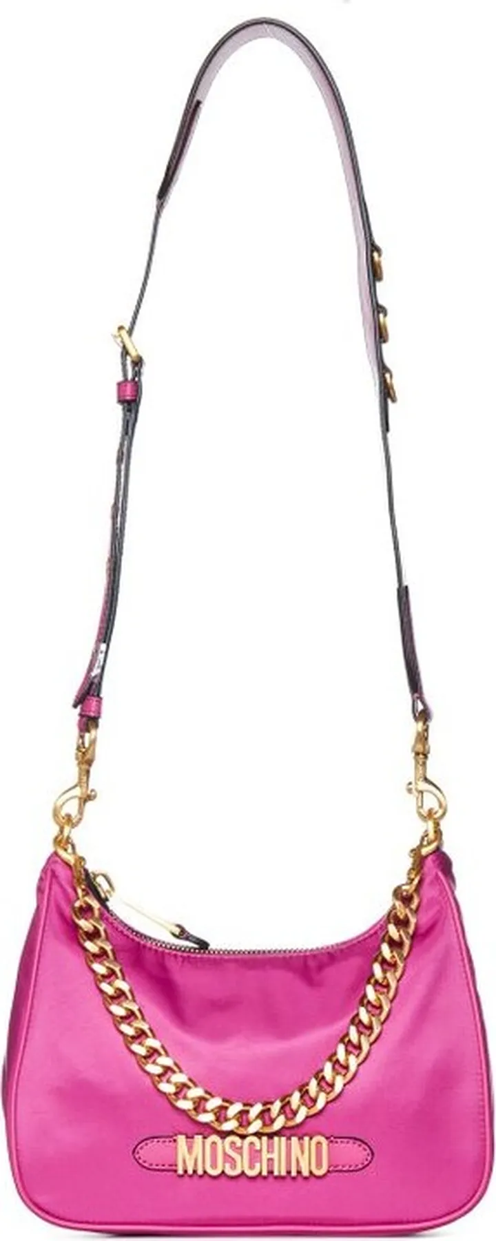 Moschino Logo Lettering Hobo Bag