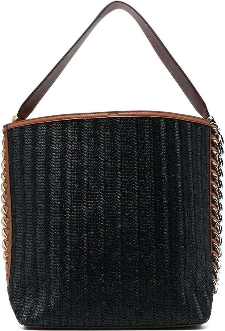 Woven Raffia Tote Bag