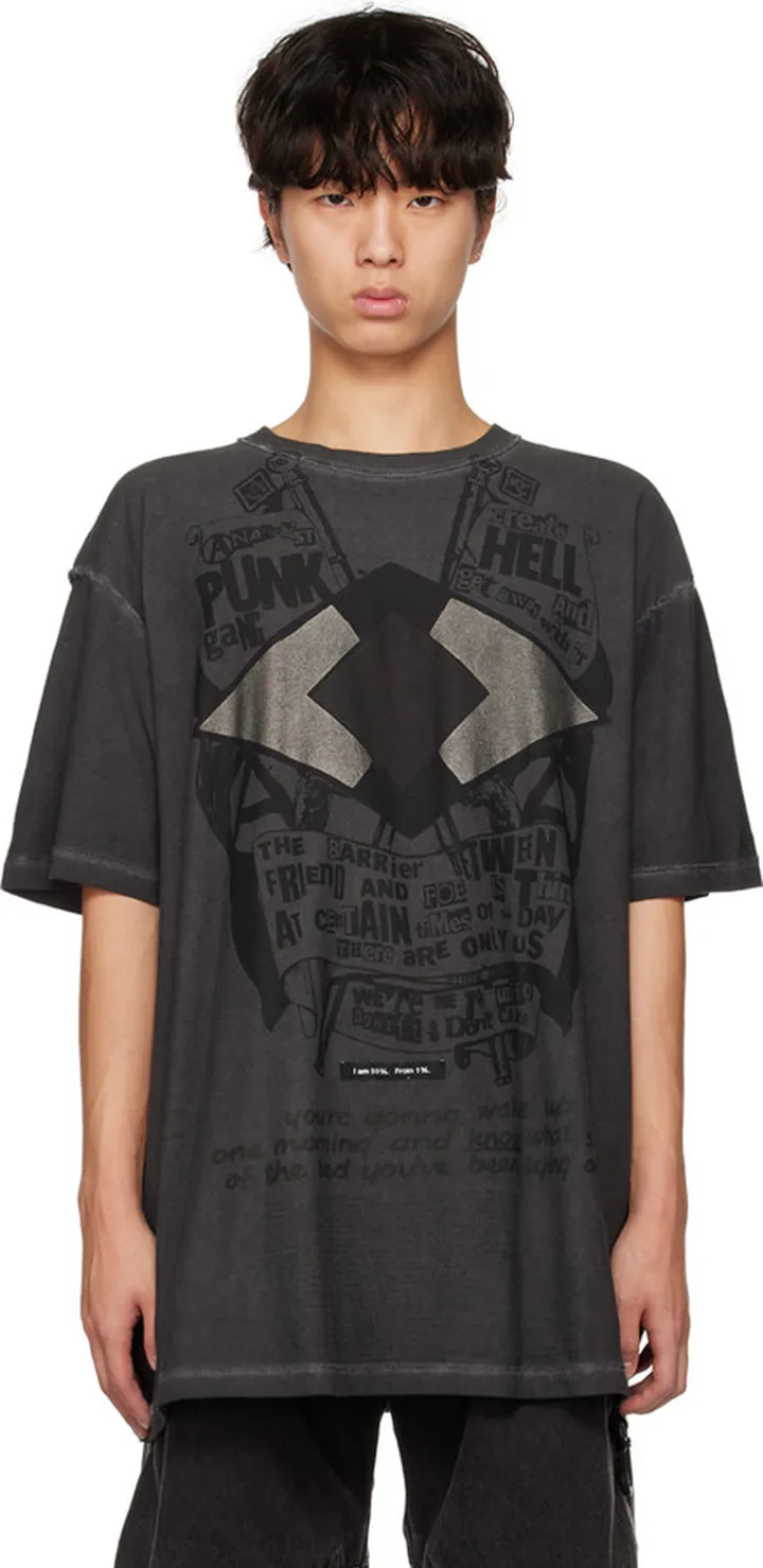 99%IS- Black Punk Gang T-Shirt
