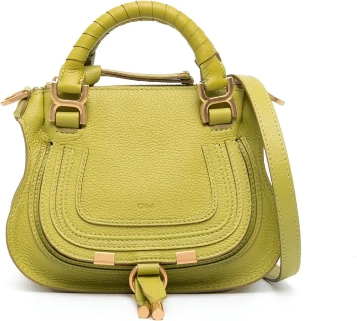 Marcie mini leather tote bag