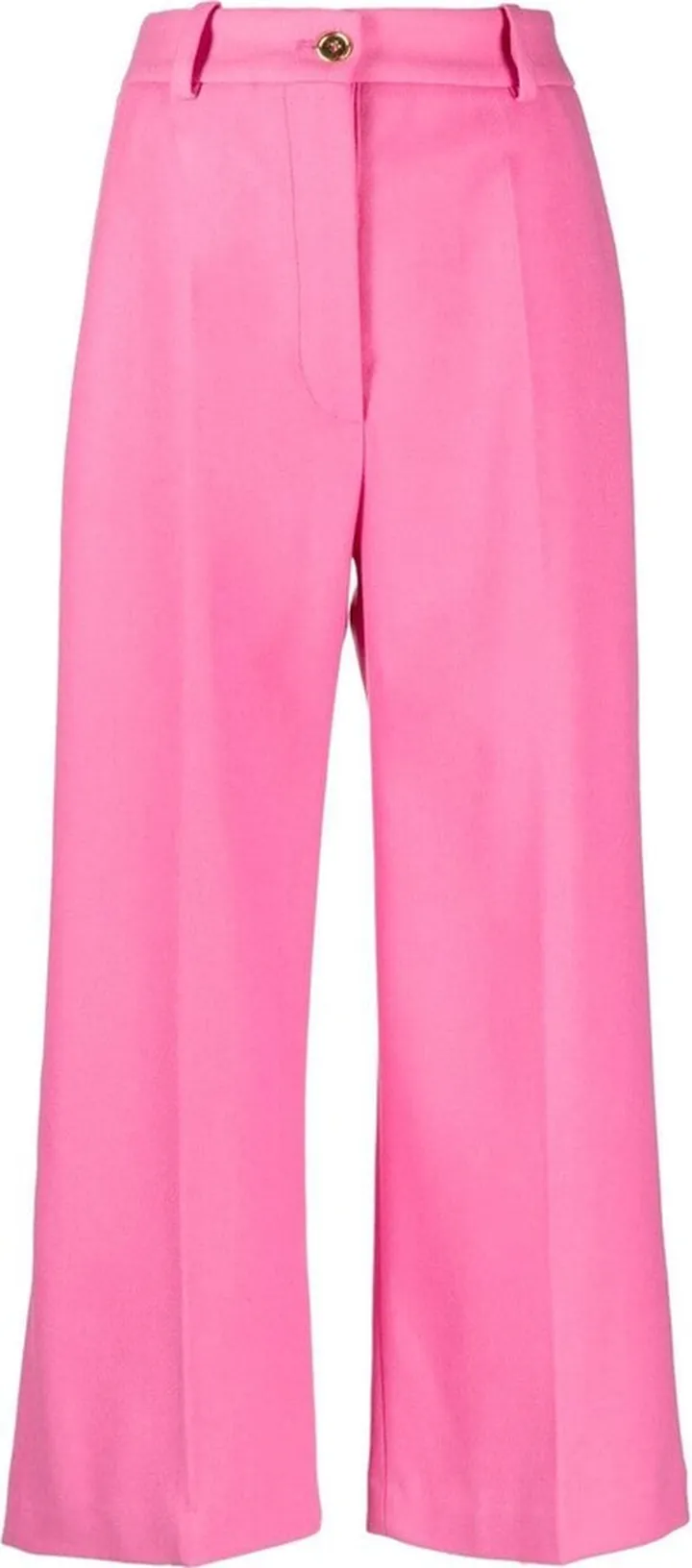 Cropped Flared Trousers