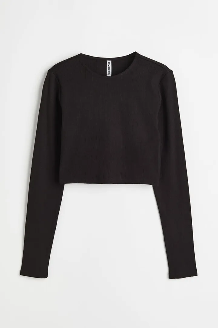 Ribbed Crop Top