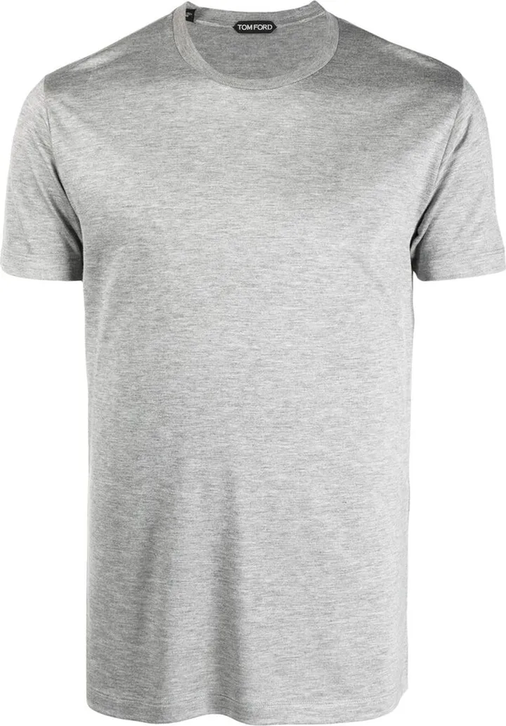 plain crew-neck T-shirt