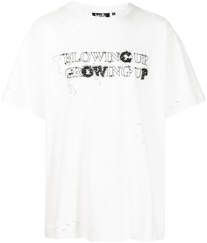 Blowing Up Growing Up stretch-cotton T-shirt