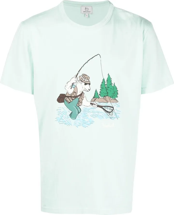 graphic-print cotton T-shirt
