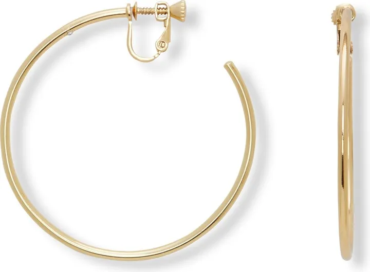 Clip-On Hoop Earrings