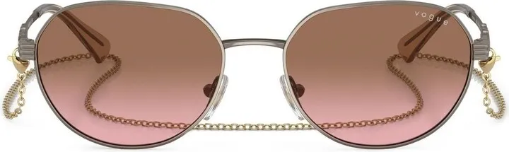 Round-Frame Sunglasses