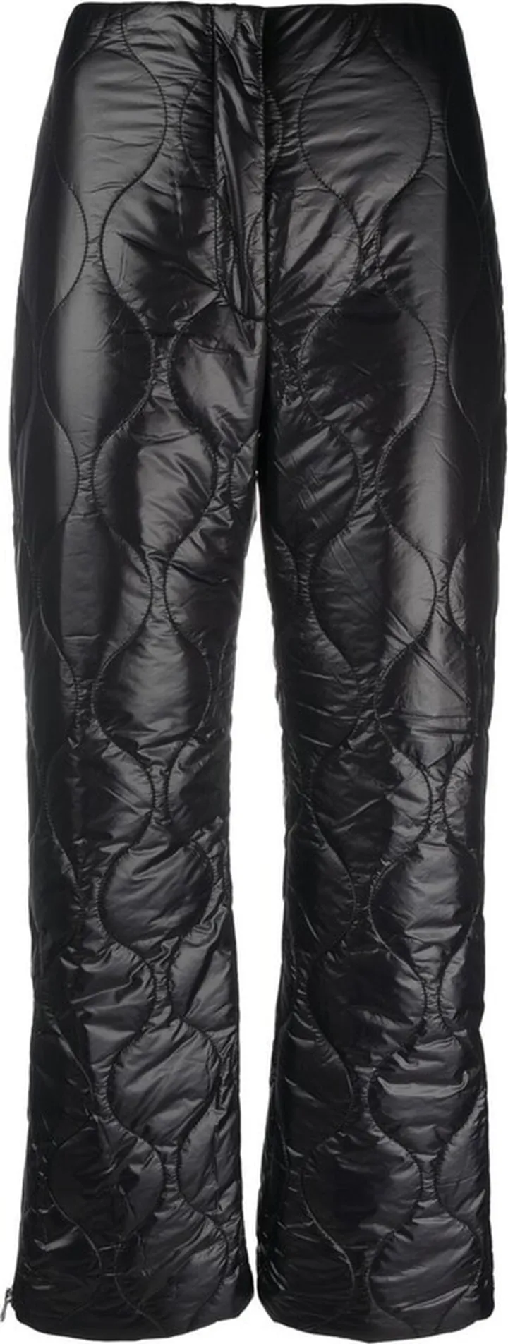 Quilted Cropped Trousers