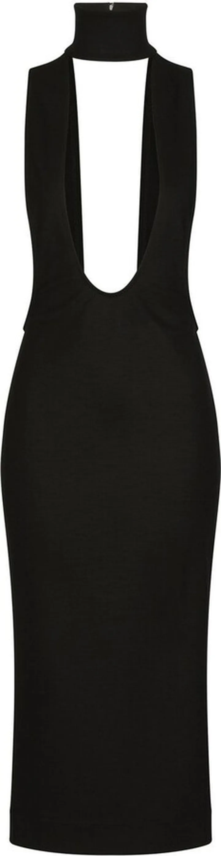 Cut-Out Detailed Midi Dress
