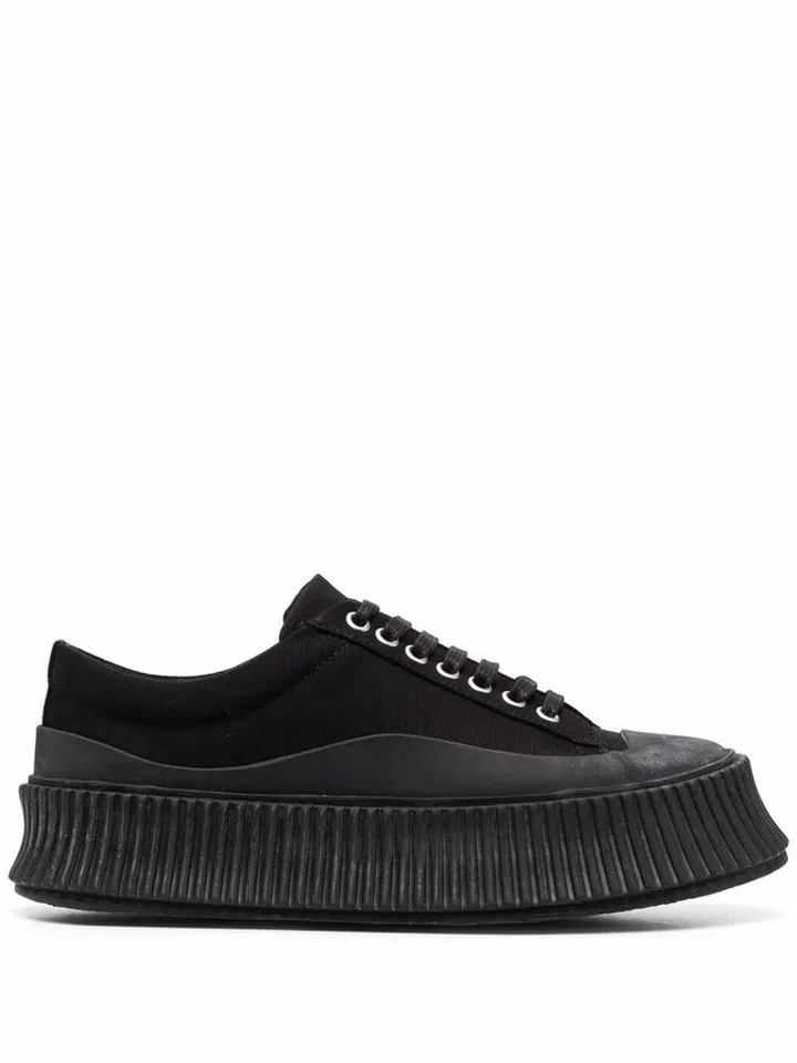 Platform-Sole Sneakers