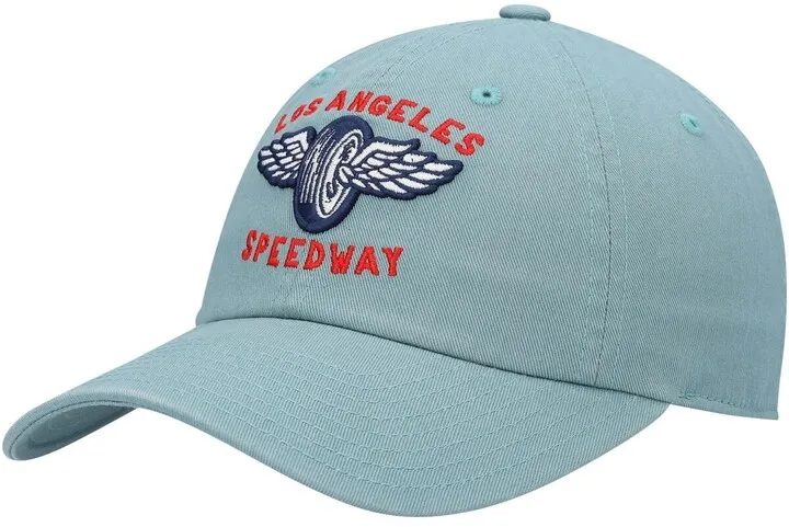 Men's American Needle Green Los Angeles Speedway Slouch Adjustable Hat
