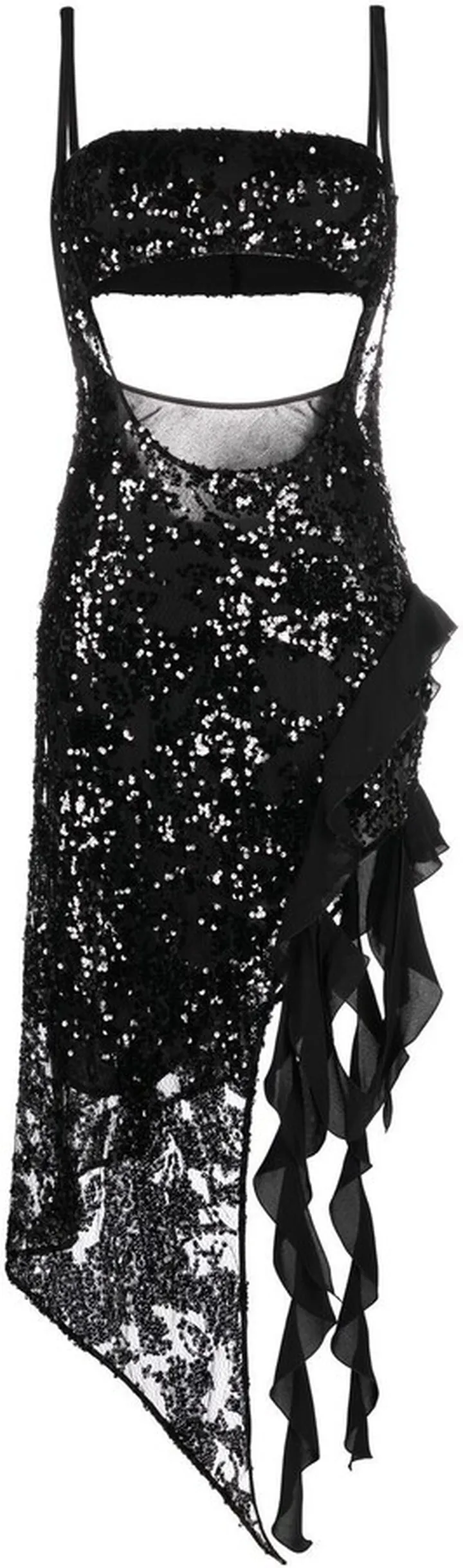 Nora embellished-lace dress