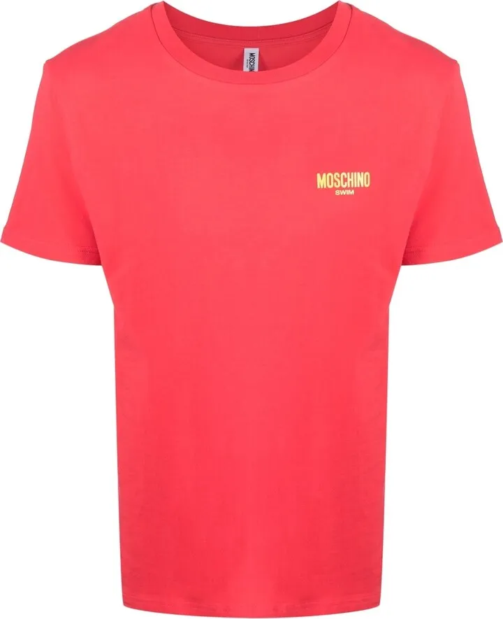 logo-print cotton T-shirt