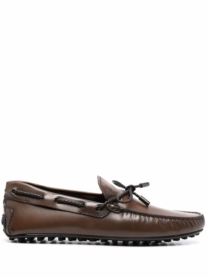 Gommino leather loafers