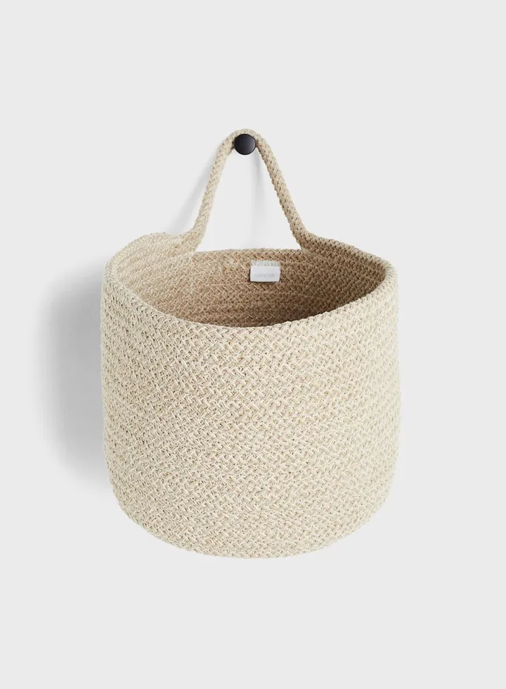 Cotton Wall Storage Basket