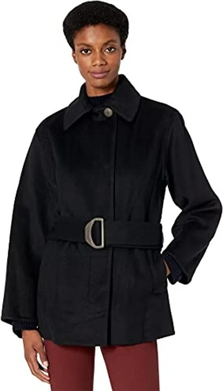 Vince Women's Brushed Wool Belted Jacket