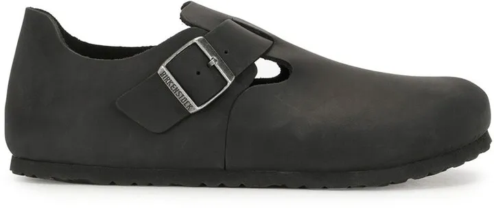London buckled slippers