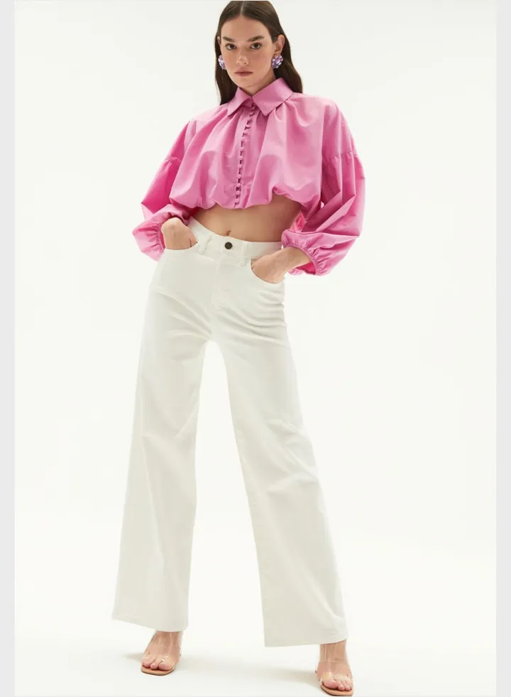Wide Leg High Waist Pants