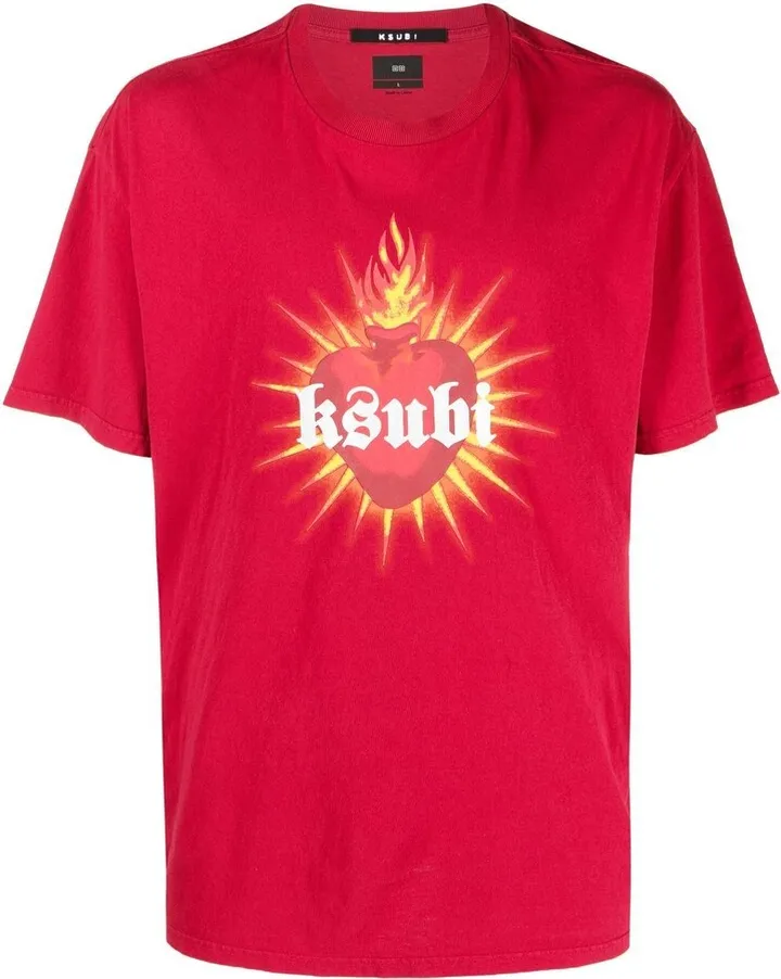 graphic print cotton T-shirt