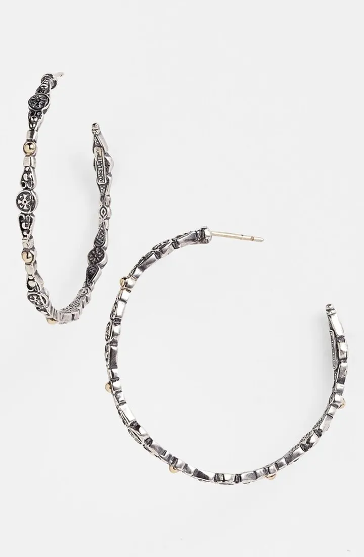 'Classics' Medium Hoop Earrings