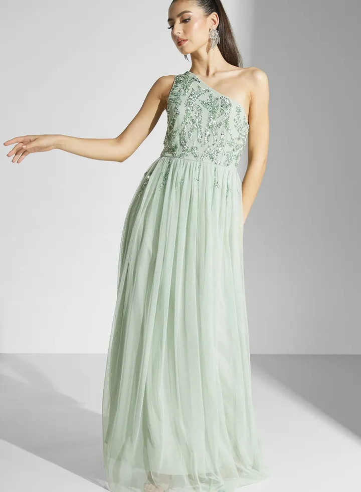 Embellished Maxi Dress