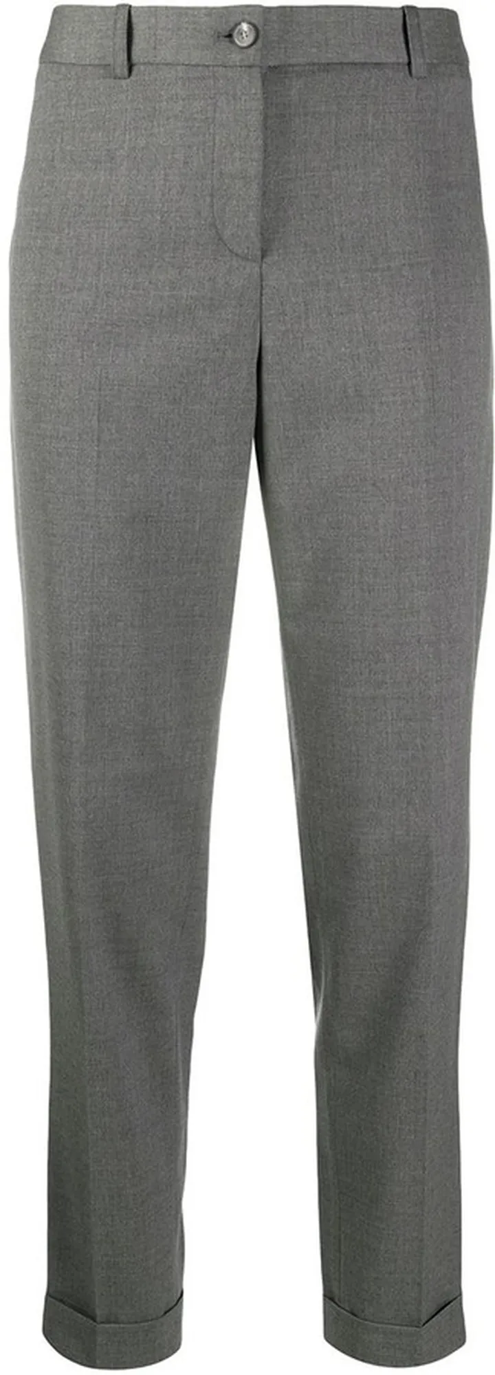 Straight-Leg Tailored Trousers