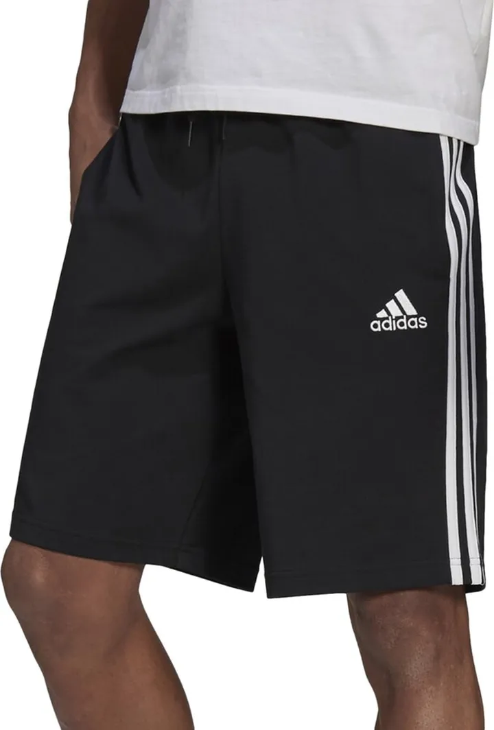 adidas Men's Essentials 3-Stripes Regular-Fit Drawstring Shorts