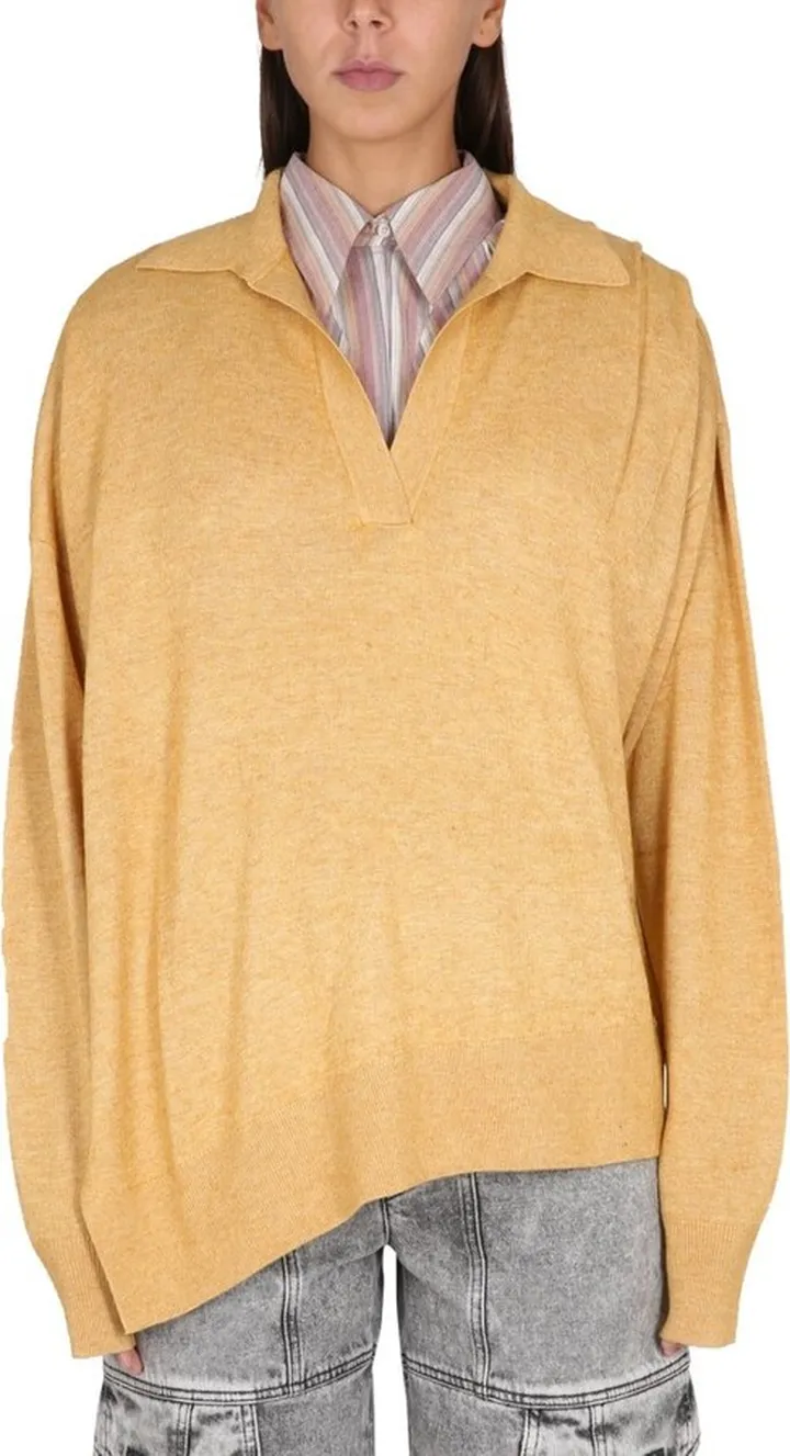 Isabel Marant V-Neck Knitted Sweater