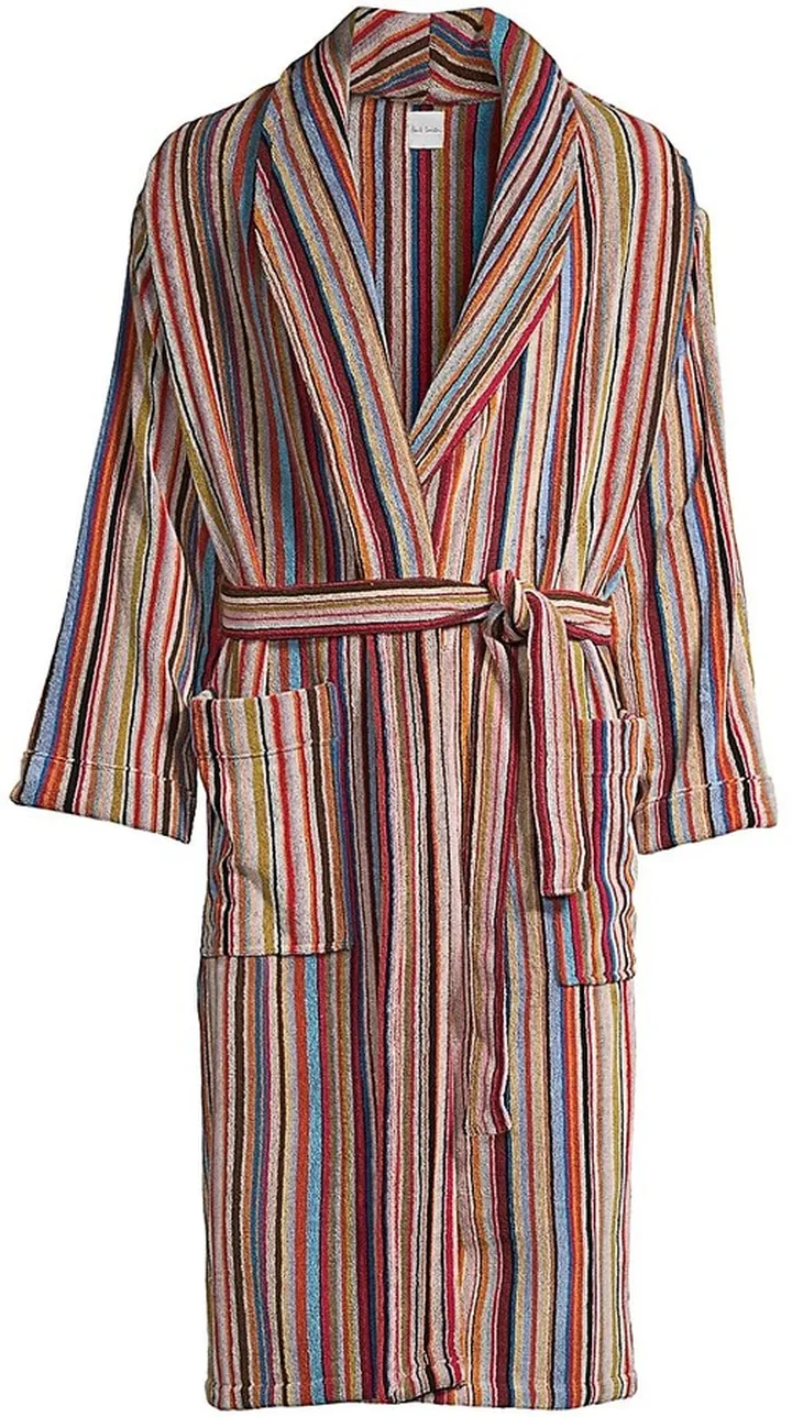 Multi-Stripe Robe