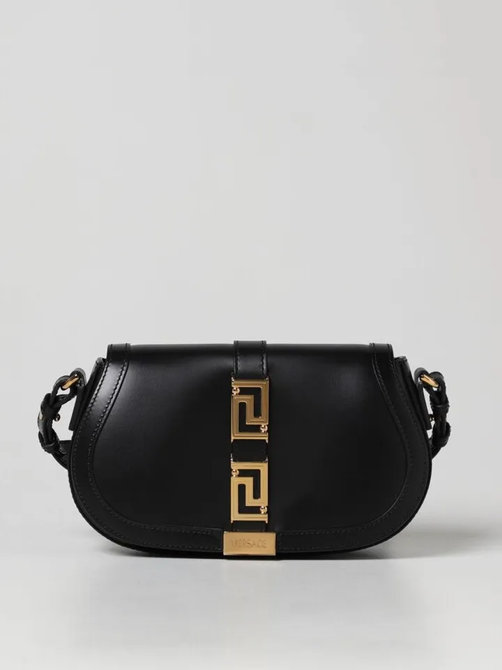 Versace La Greca leather bag