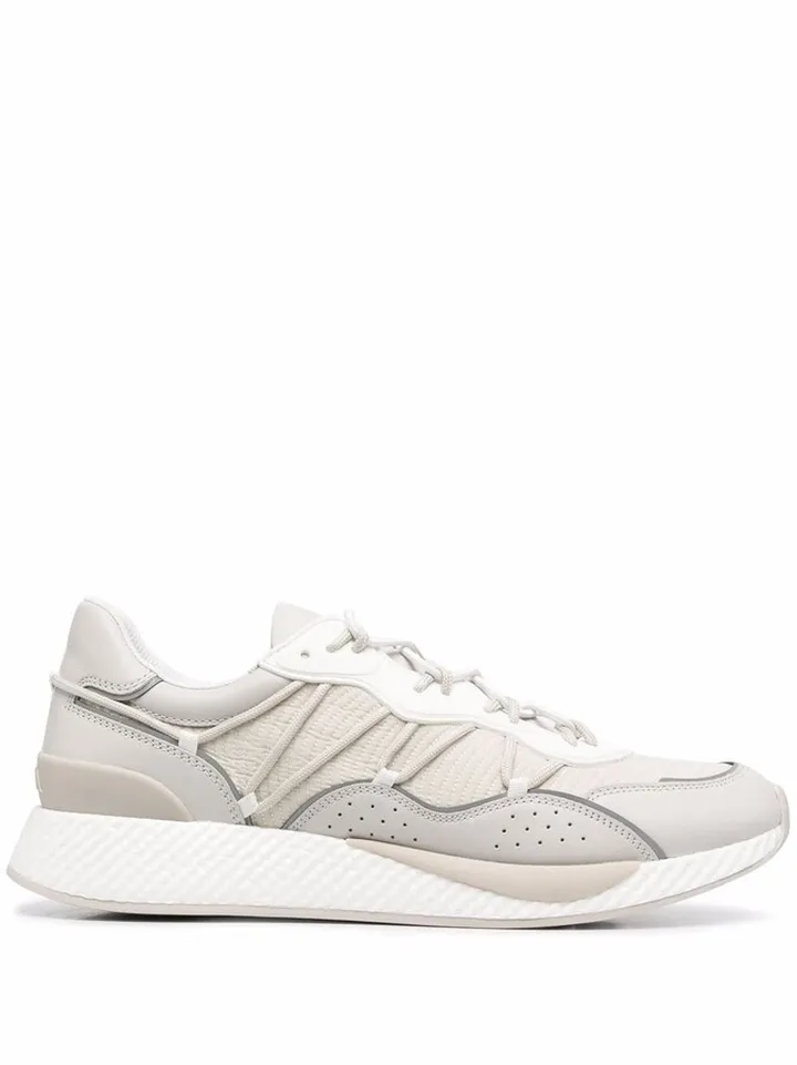 Panelled Low-Top Sneakers