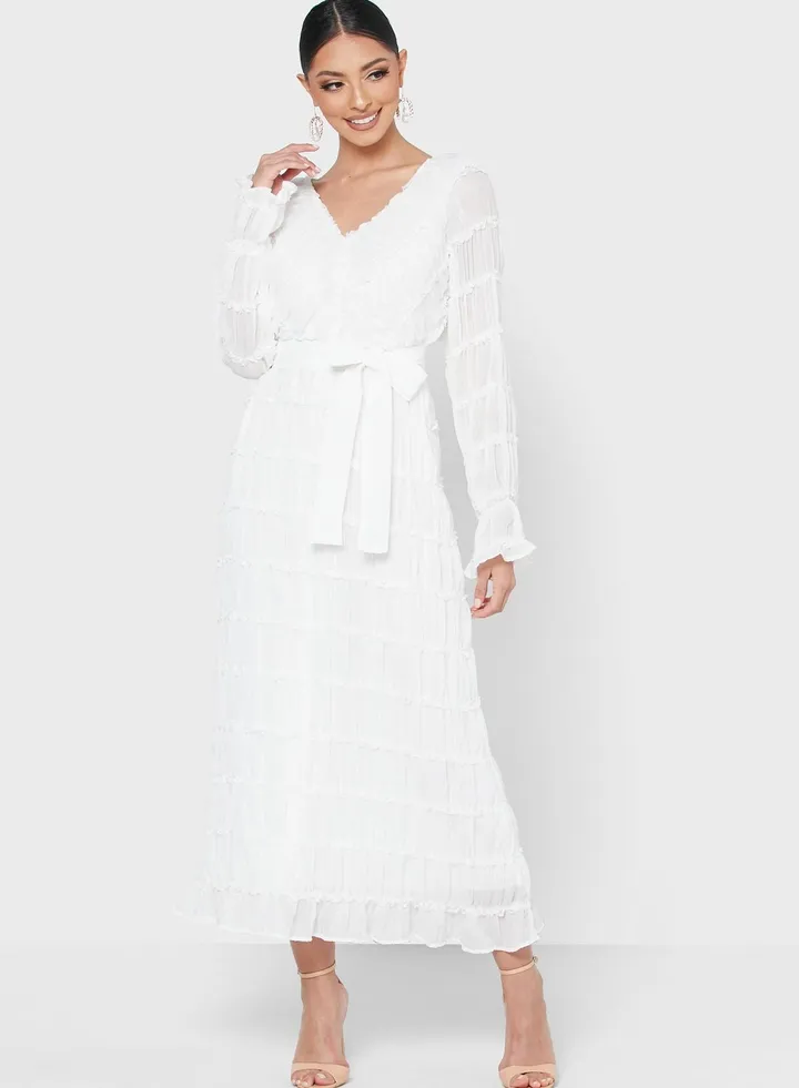 Tiered Smock Dress