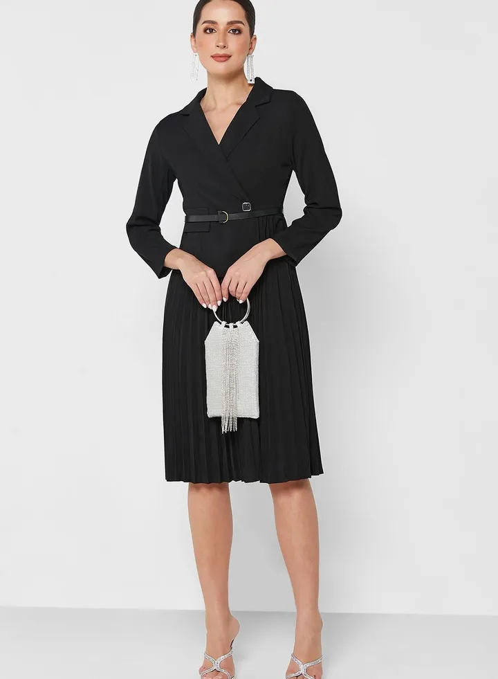 Pleated Dress