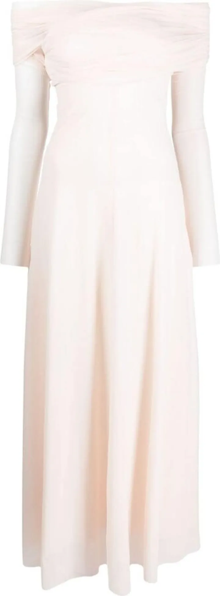 Off-Shoulder Ruched Dress