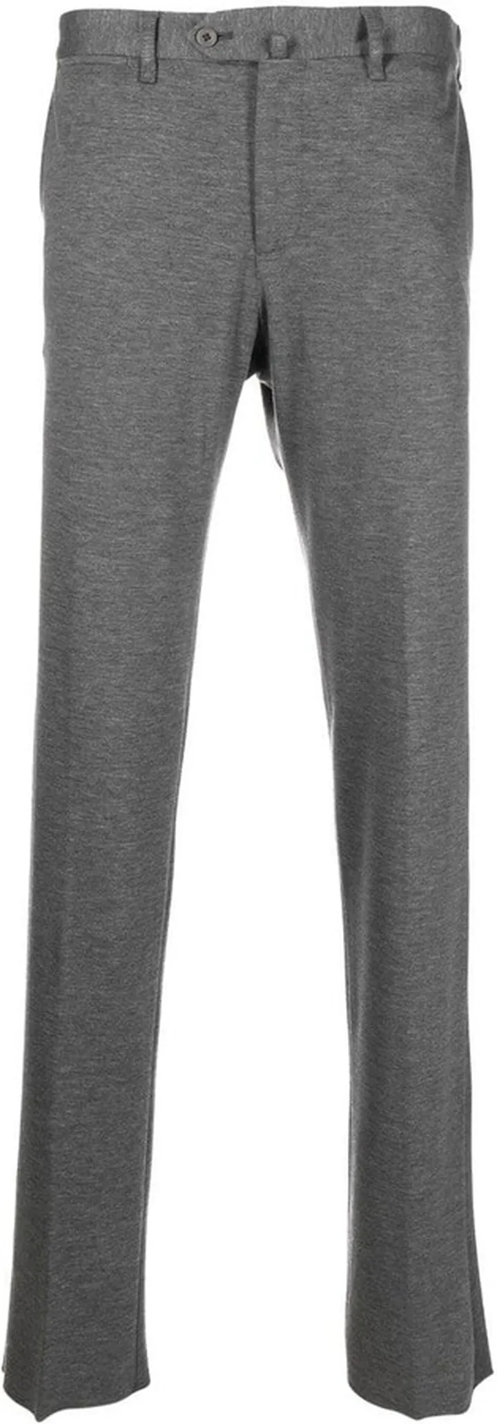 Slim-Cut Elasticated Trousers