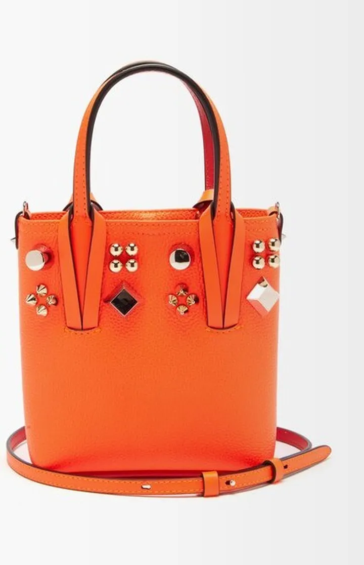 Cabata Grained Leather Bag