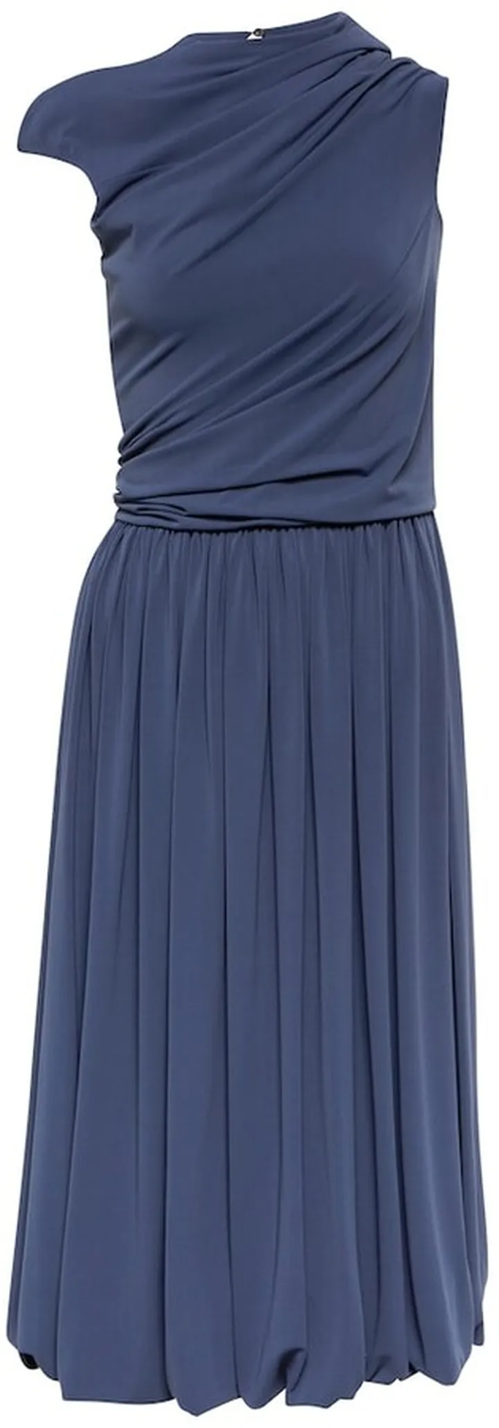 Pleated midi dress