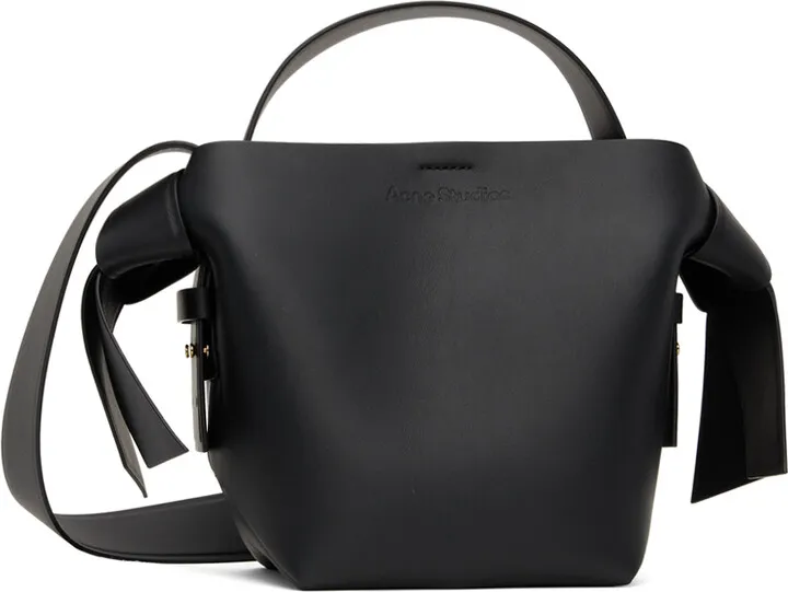 Acne Studios Black Mini Musubi Shoulder Bag