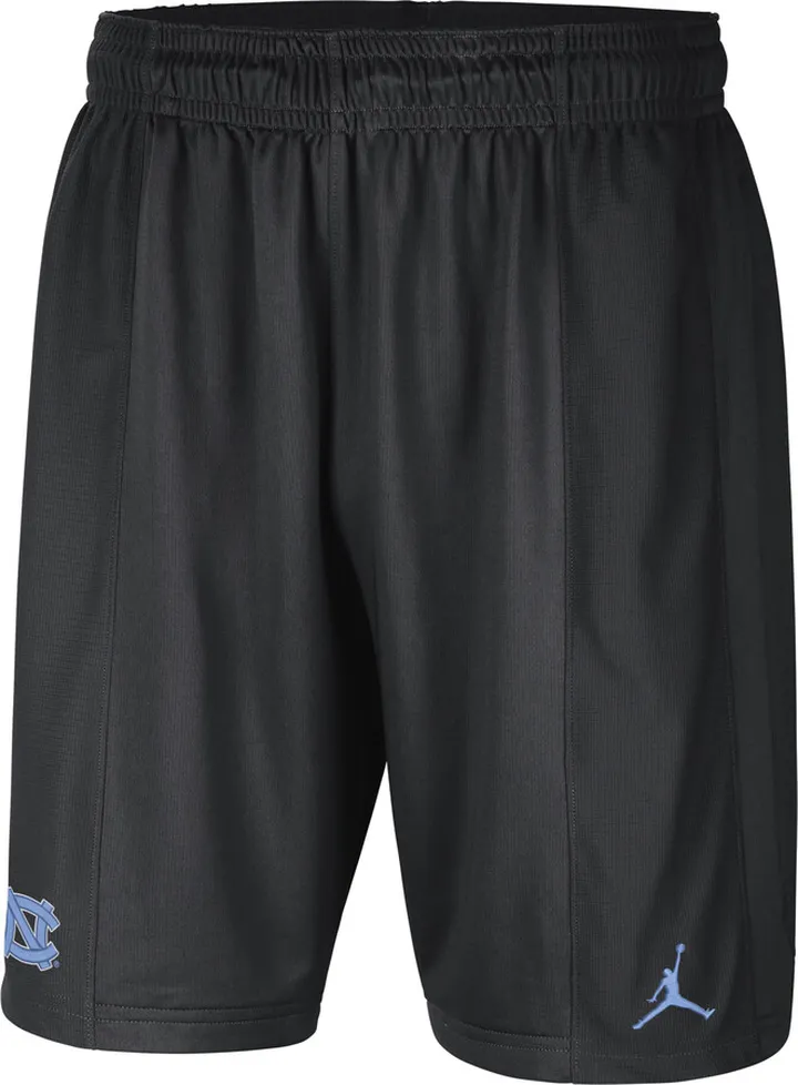 Men's Jordan College (UNC) Knit Football Shorts in Black