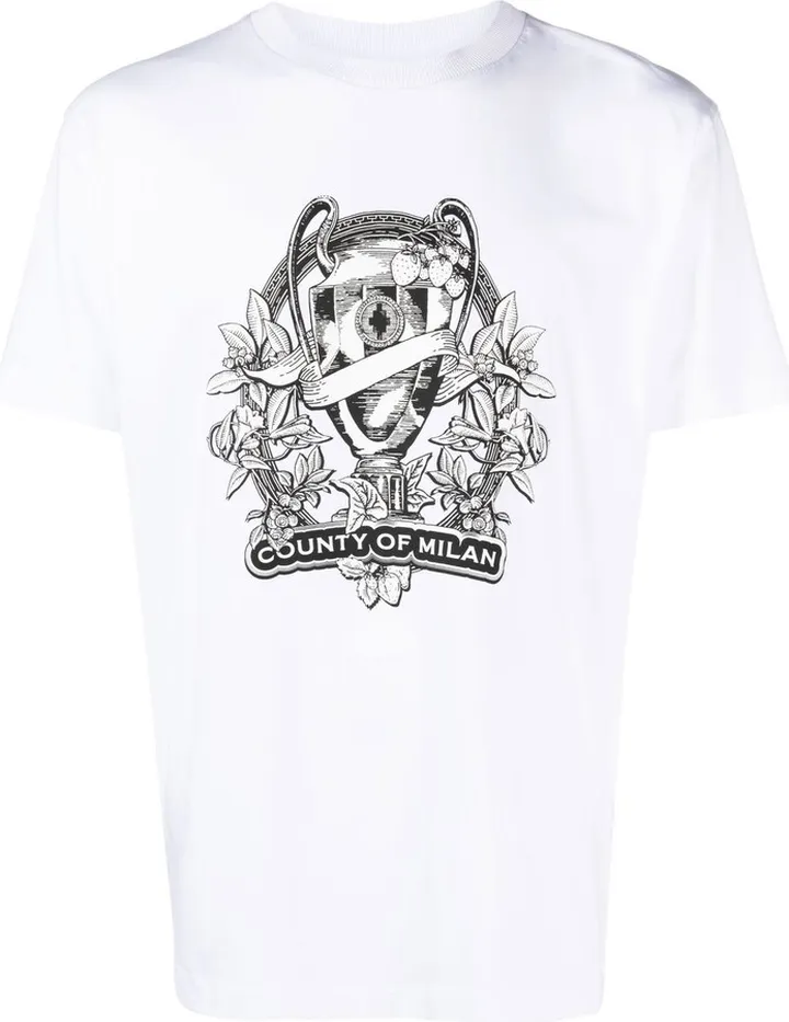 County Cup-print t-shirt