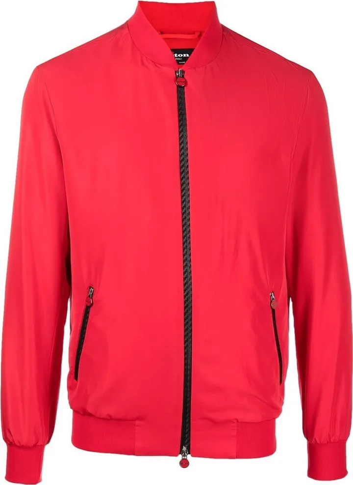 Zip-Fastening Bomber Jacket