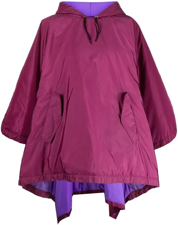 SIMA hooded poncho