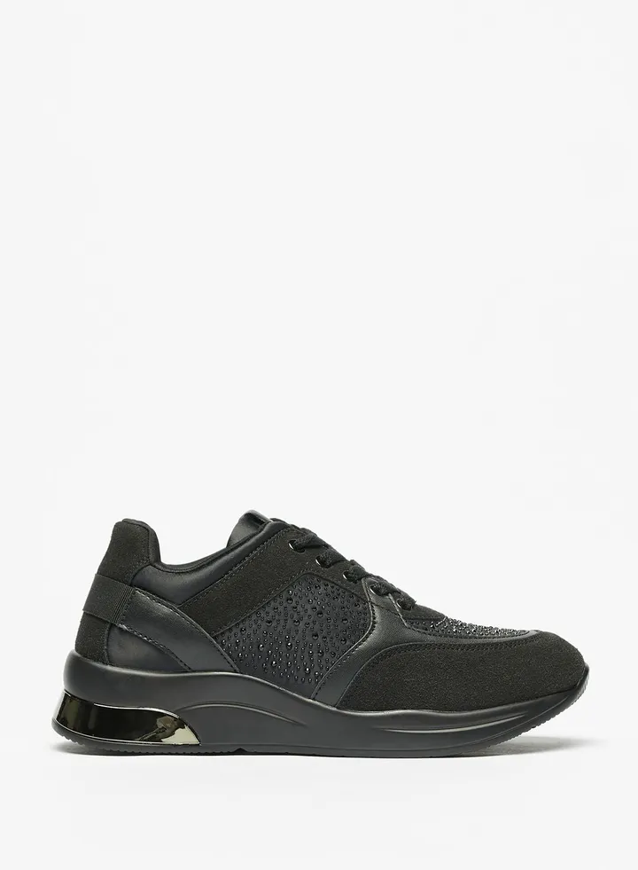 Lace Up Low Top Sneakers