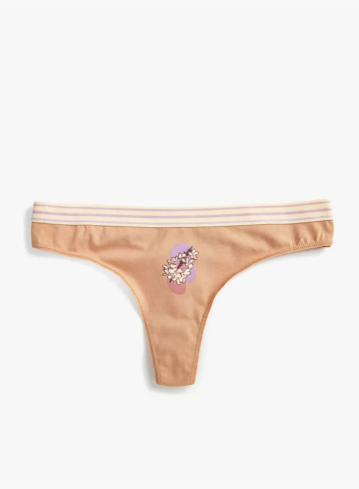 Printed Brazilian Cotton Panties