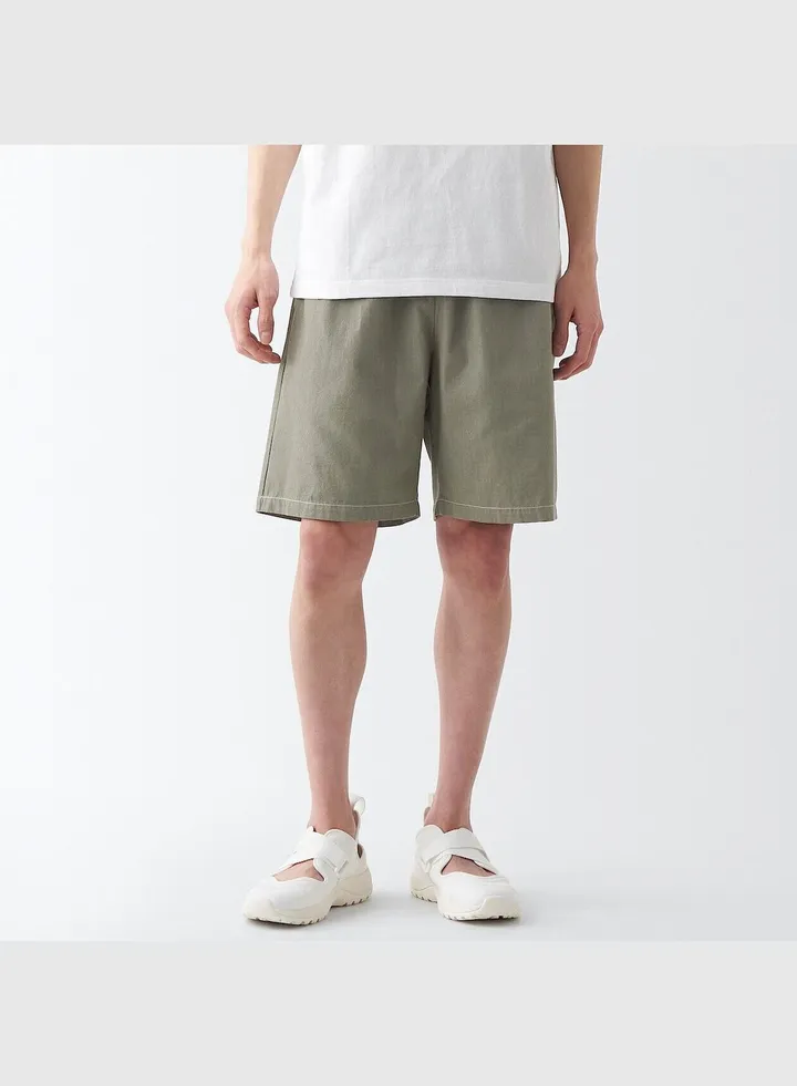 Chambray Short Pants